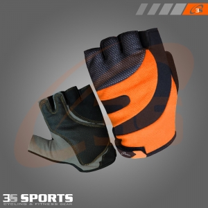 Mens Cycling Half Finger Gloves