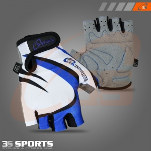 Mens Cycling Half Finger Gloves 