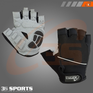 Mens Cycling Half Finger Gloves