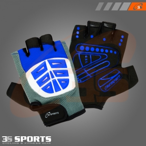 Mens Cycling Half Finger Gloves